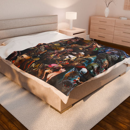 Horror Movie Gods Blanket