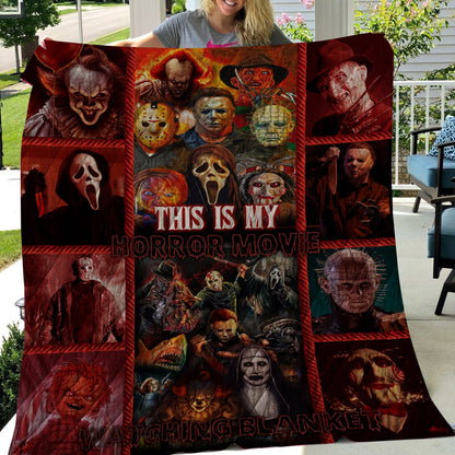 This Is My Horror Movie Watching Blanket
